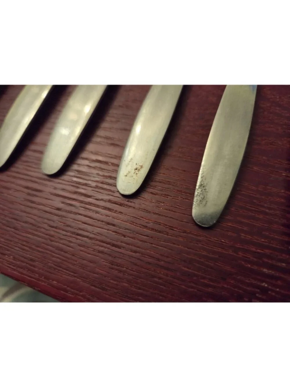 Easterling Rhineland Stainless Flatware Dinner Forks Set 7